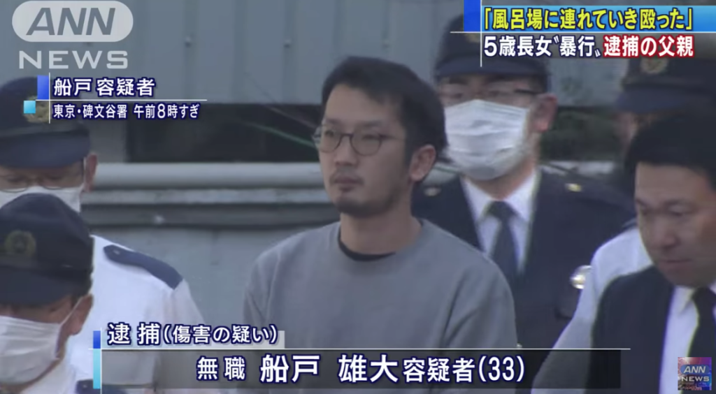 船戸雄大 顔画像！5歳連れ子殴り死亡。嫁や出身、生い立ちは？…東京都目黒区虐待 ちゃんバズ
